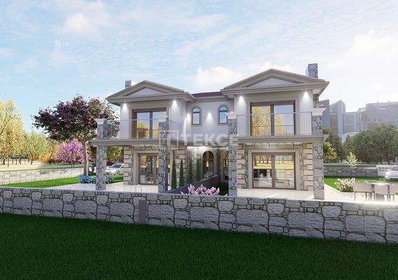 Sea-View Villas with Private Pool and Garden in İzmir Çeşme