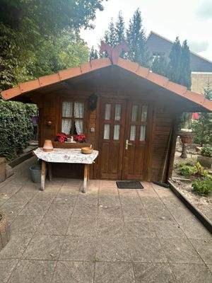 Gartenhaus mit viel Platz