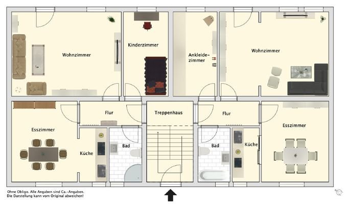 Grundriss Erdgeschoss (rechte Seite)