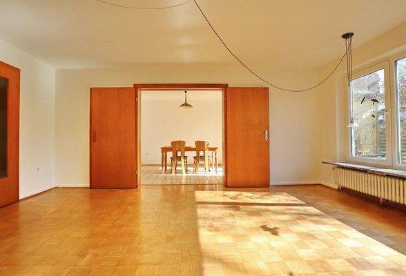 Blick in das Esszimmer