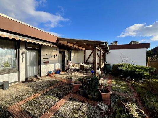 Überdachte Terrasse