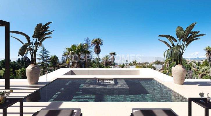 Detached Large Villas Near the Sea in Marbella