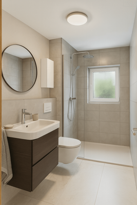 Gestaltungsbeispiel Bad