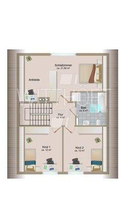 Grundriss Dachgeschoss