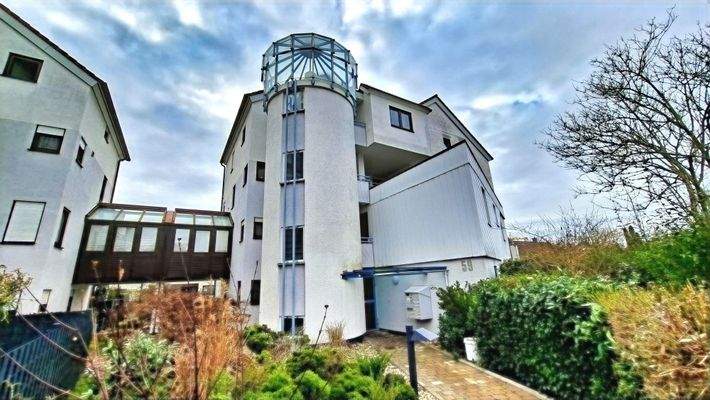 Hausansicht Eingangsbereich