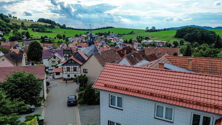 Blick ins Dorf