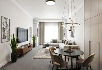 virtuell möbliert - Zimmer 1