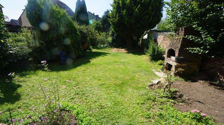 der Blick in den Garten