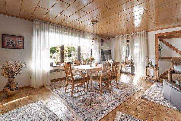 Wohn- und Esszimmer Erdgeschoss