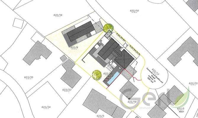 Entwurfsplanung Lage