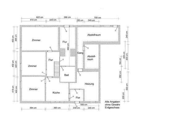 Grundriss Erdgeschoss