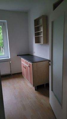 Küche mit Einbauküche