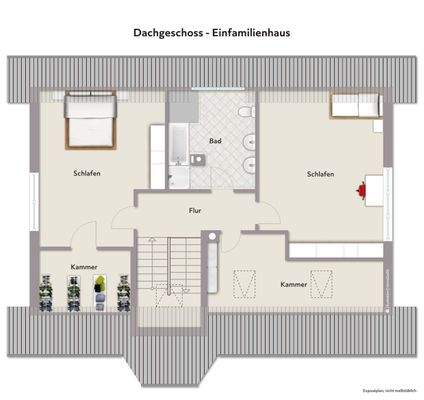 Dachgeschoss - Einfamilienhaus