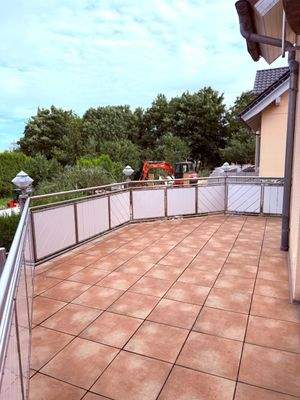 großzügiger Balkon