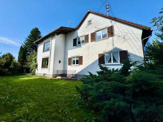 Ostansicht mit Kellerzugang