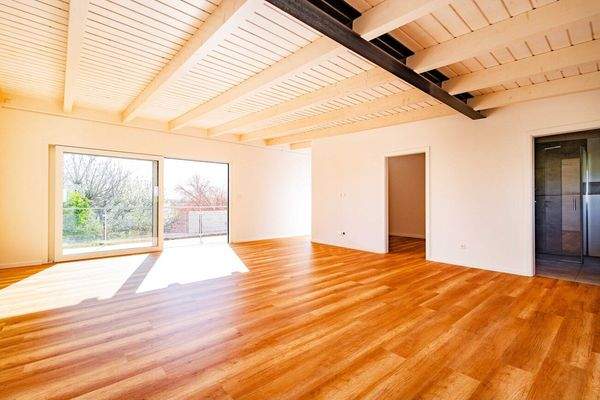 Moderner Anbau mit Großer Fensterfront und...