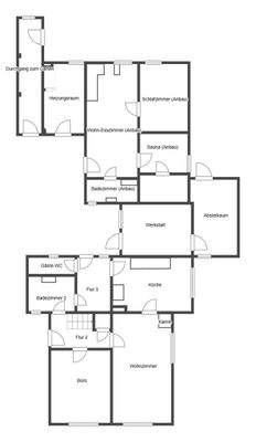 Grundriss Skizze EG