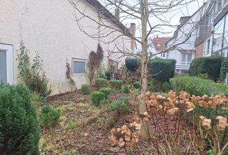 Südseite des Bestandsgebäudes