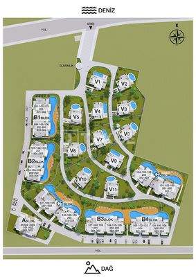 Sea-View Apartments in a Natural Setting in Gazimağusa Tatlısu