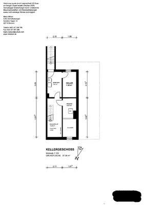 Grundriss Kellergeschoss