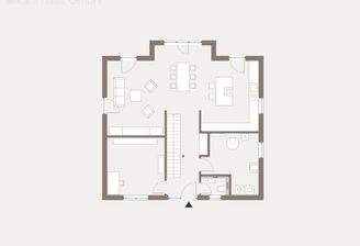 Prestige 3 möglicher Mustergrundriss Erdgeschoss