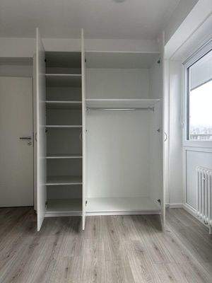 Einbauschrank im Schlafzimmer 