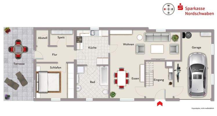 Grundriss - Erdgeschoss