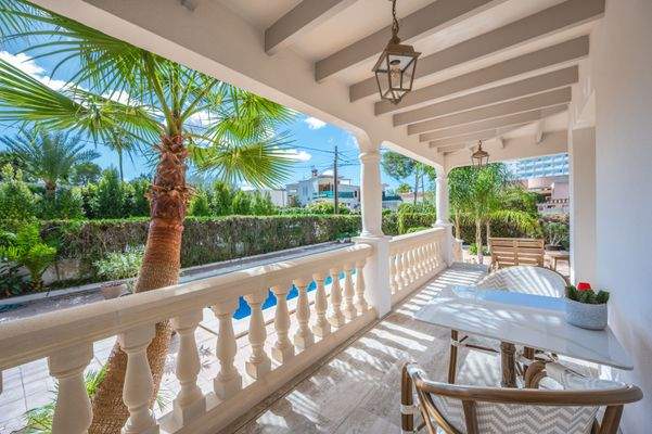 Terrace in villa in Palmanova 3