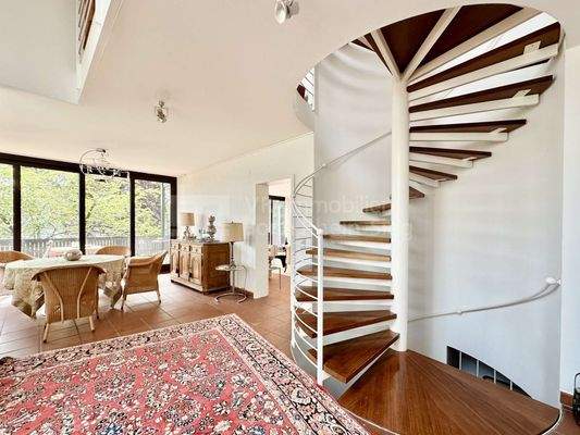 Essbereich im Erdgeschoss