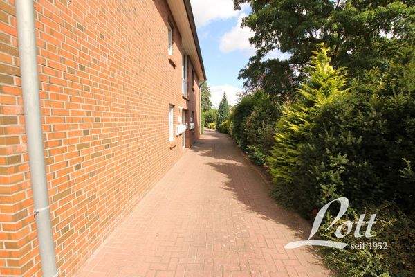 Zufahrt zu den Parkplätzen