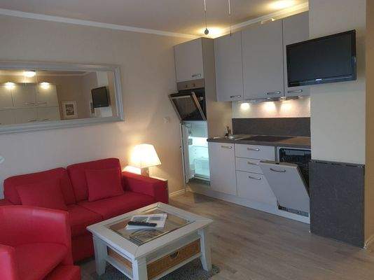 Wohnbereich mit Küche