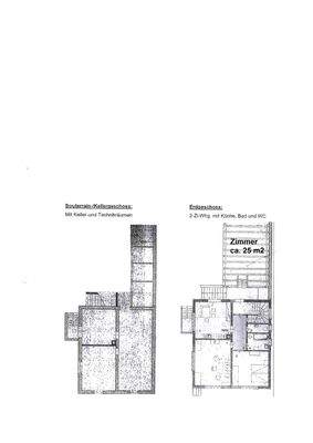 Grundriss Erdgeschoss u. Keller
