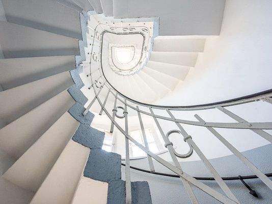 Stilvoller Treppenturm