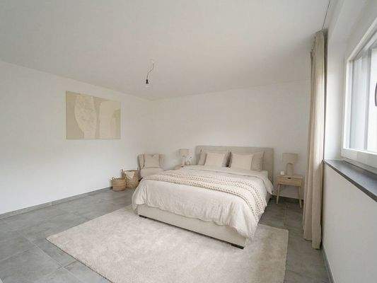 Schlafzimmer ELW (Wohnbeispiel KI)