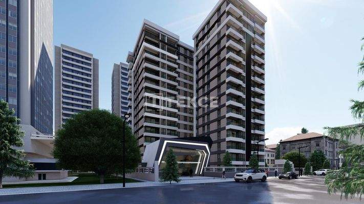 Lake-Front Apartments in Kucukcekmece in a Secure Complex