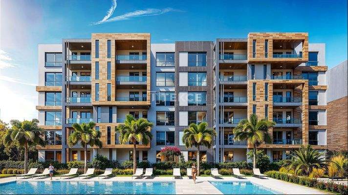 Apartments in a Secure Complex with Pool in Bursa Nilüfer