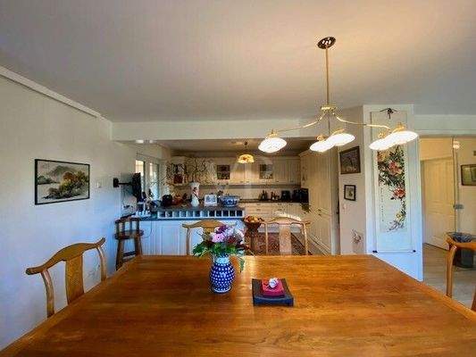 Blick auf die Küche