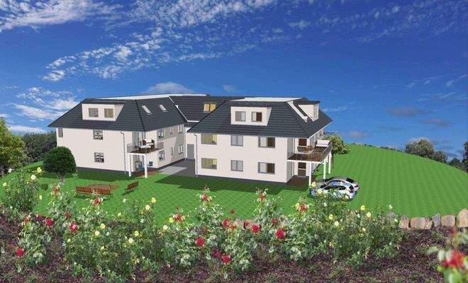 Ein nachhaltiges Gebäude im Wohngebiet