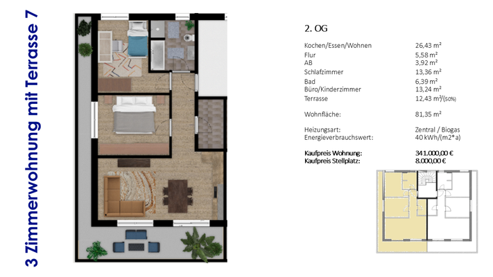 2. Obergeschoss links