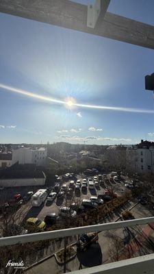 Aussicht kleiner Balkon