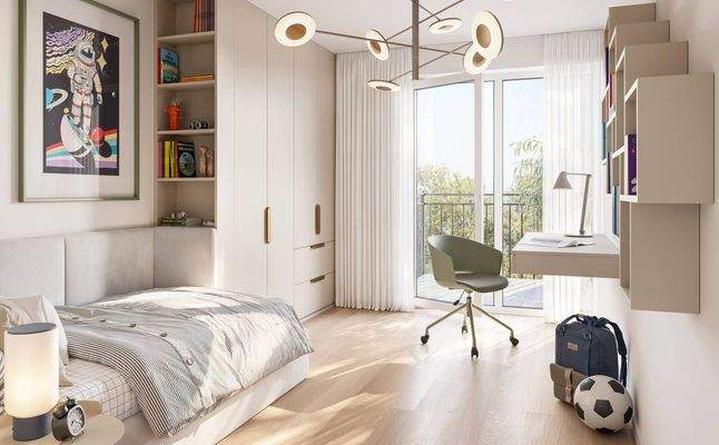 Jugendzimmer_Schalfen 2_ Visualisierung