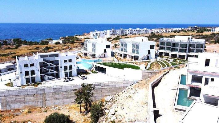 Sea and Mountain View Apartments in North Cyprus Girne