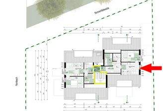 Dachgeschoss Lageplan 