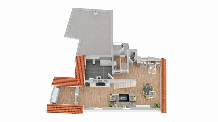 Grundrissskizze 2.OG