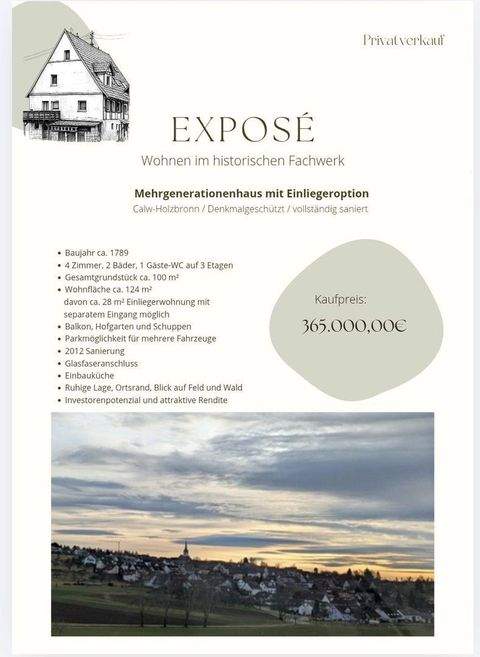 Calw Häuser, Calw Haus kaufen