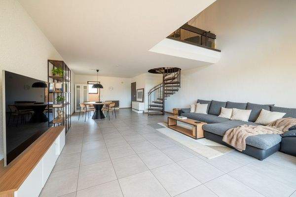 1. Obergeschoss - Wohn- und Essbereich - Illustration