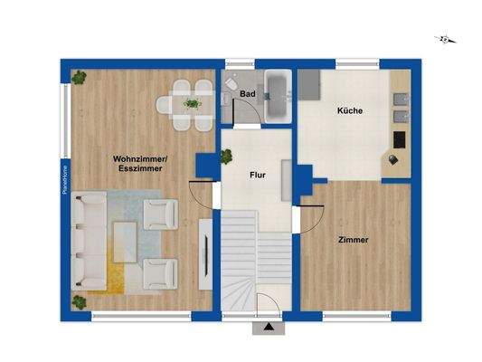 Grundriss Erdgeschoss