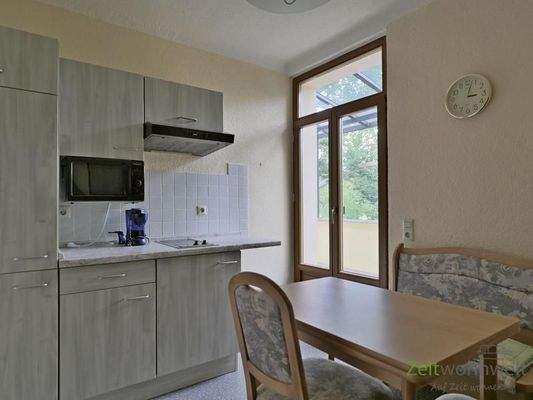 Balkonausgang an der Küche