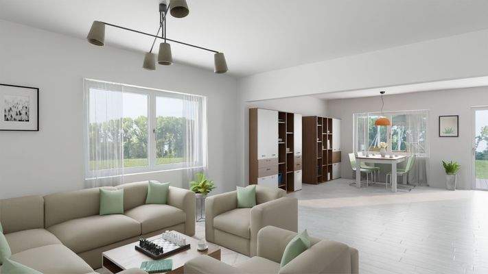 Visualisierung Wohnbereich