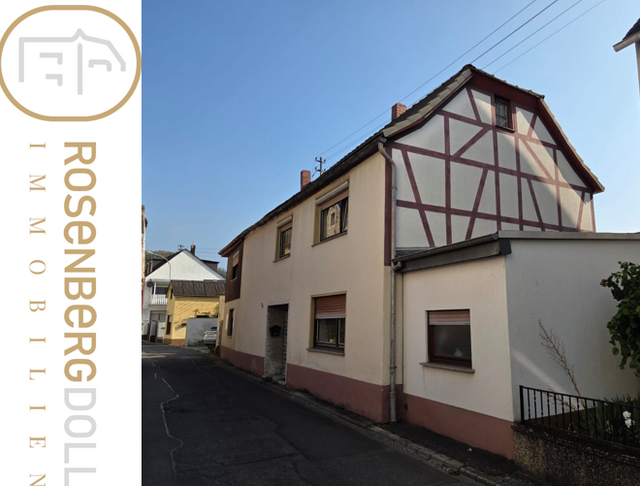 Lehmen - Wohnhaus m. Nebengeb&auml;uden zw. Cochem u. Koblenz